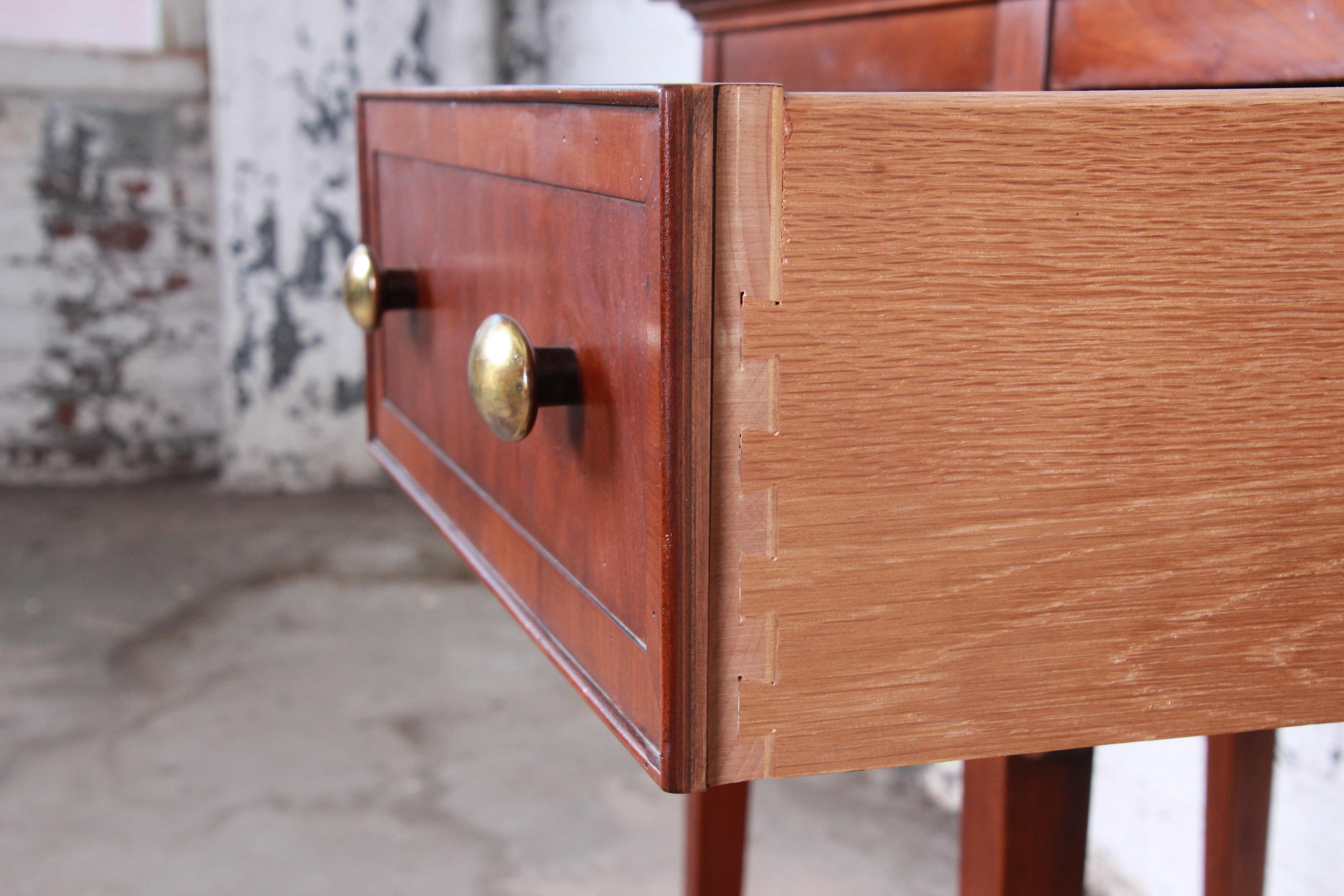 Hekman Regency Style Cherrywood Sideboard Credenza 3