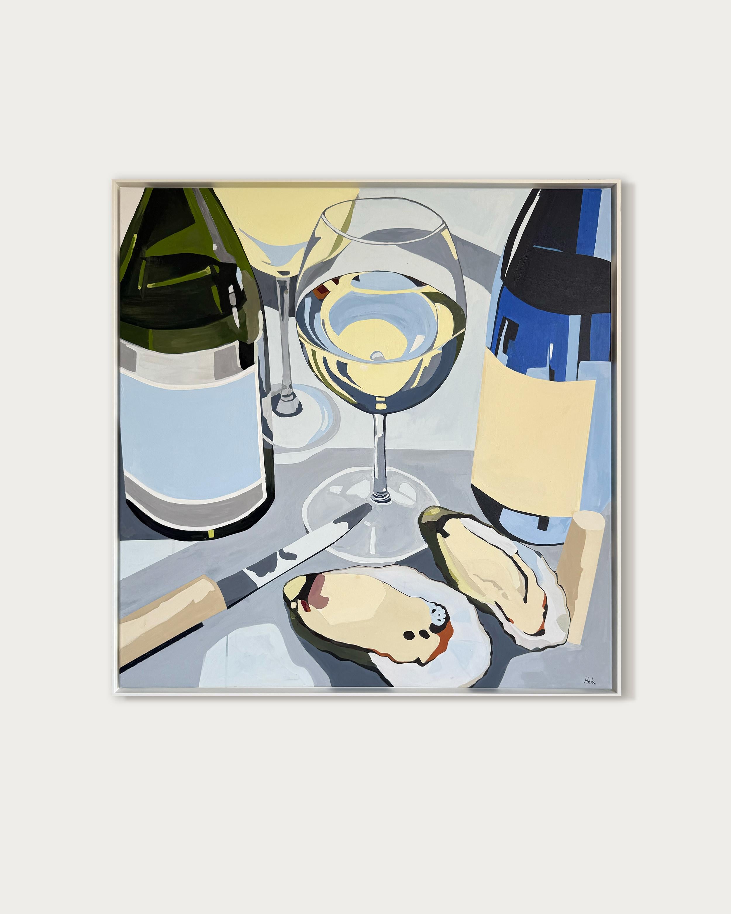 A taste of the Sea di Hela - Natura morta pop art contemporanea in vendita 1