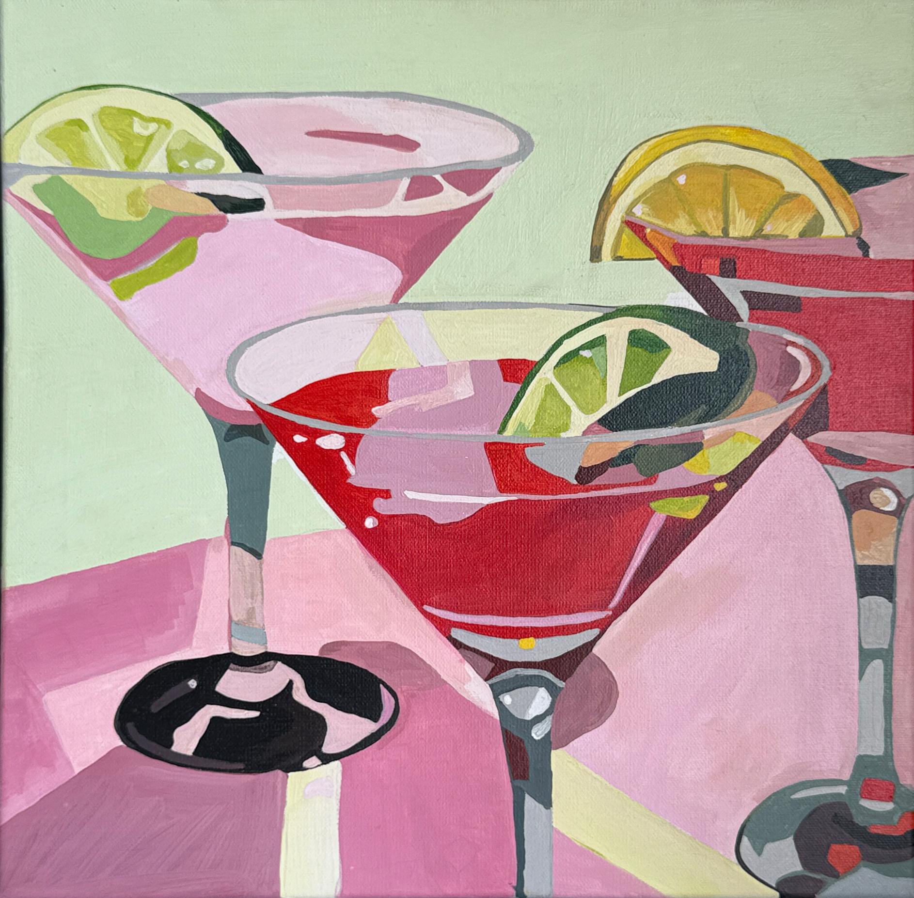 Liquid Confidence di Hela - Natura morta di cocktail contemporanea in vendita 3