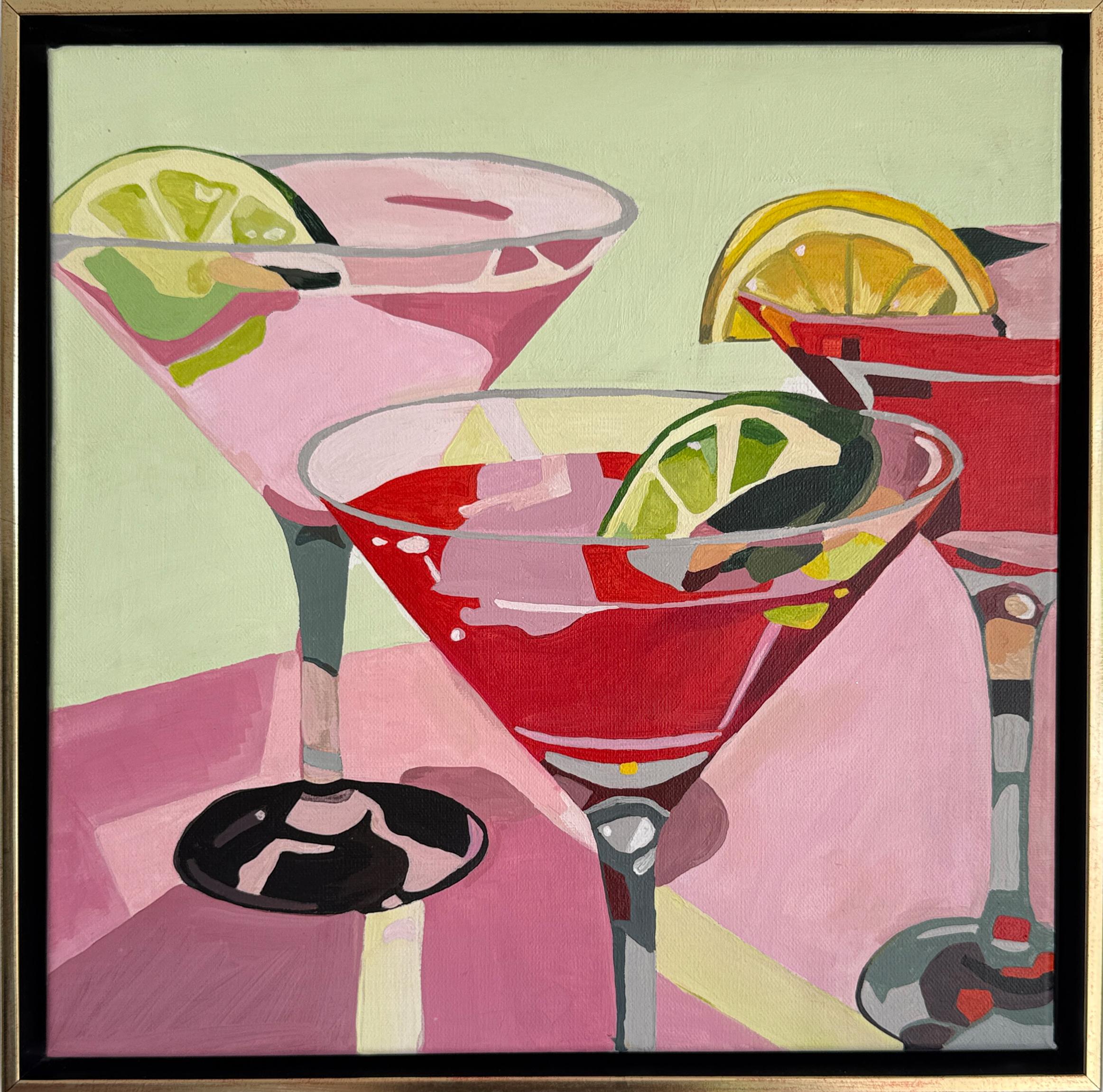 Hela Still-Life Painting - Liquid Confidence Still Life Painting, Contemporary, 40x40 cm, New
