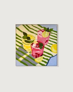 Tres sorbos de sol by Hela -Coctel contemporáneo bodegón de verano