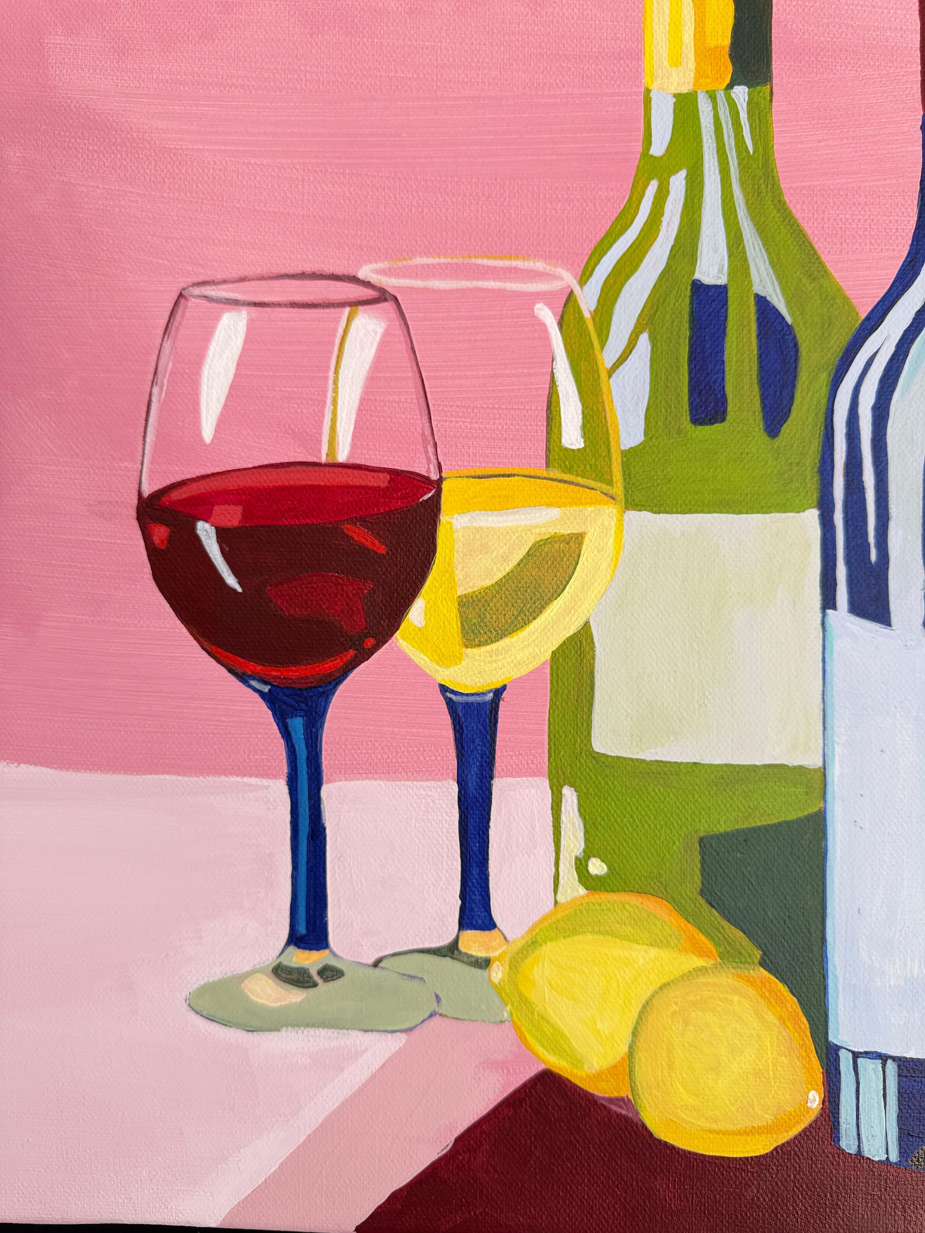 Quando la vita ti dà i limoni, di Hela - Natura morta contemporanea di cocktail in vendita 9
