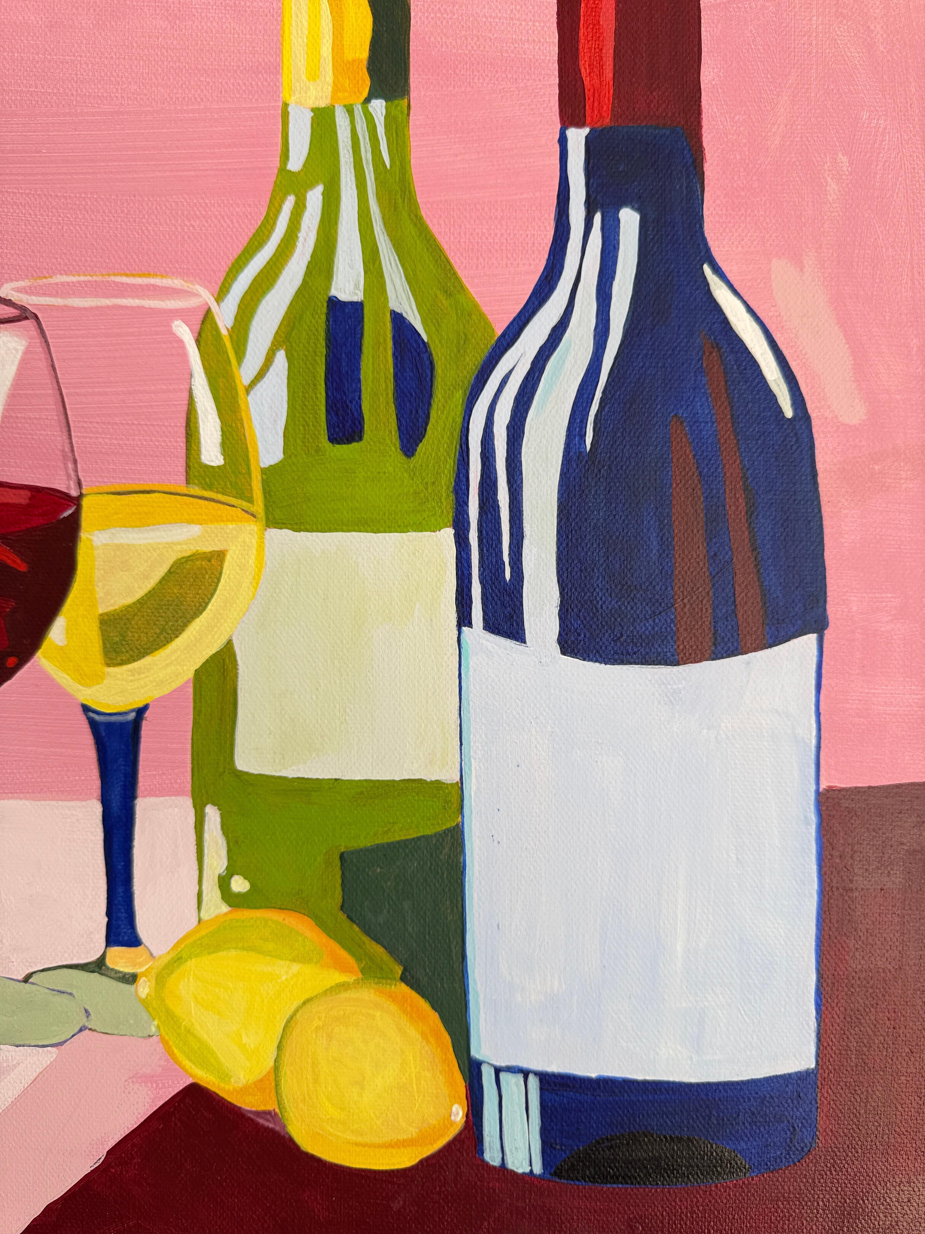 Quando la vita ti dà i limoni, di Hela - Natura morta contemporanea di cocktail in vendita 6