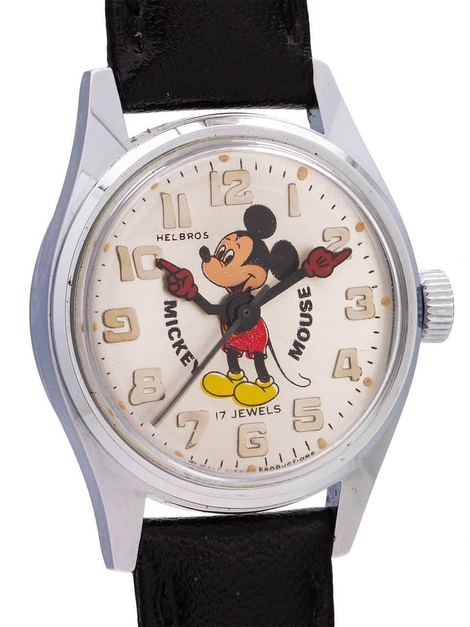 helbros mickey mouse watch