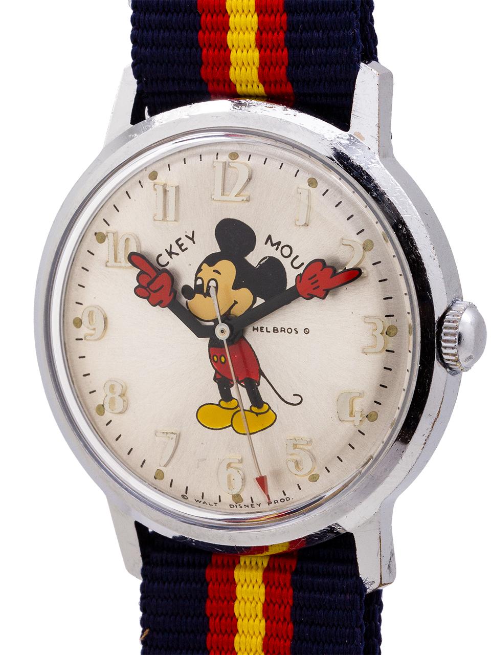 helbros mickey mouse watch