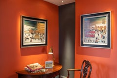 "Dear Me", cried Miss Carter (who wore Pink), "Jane's talking to the Policeman"