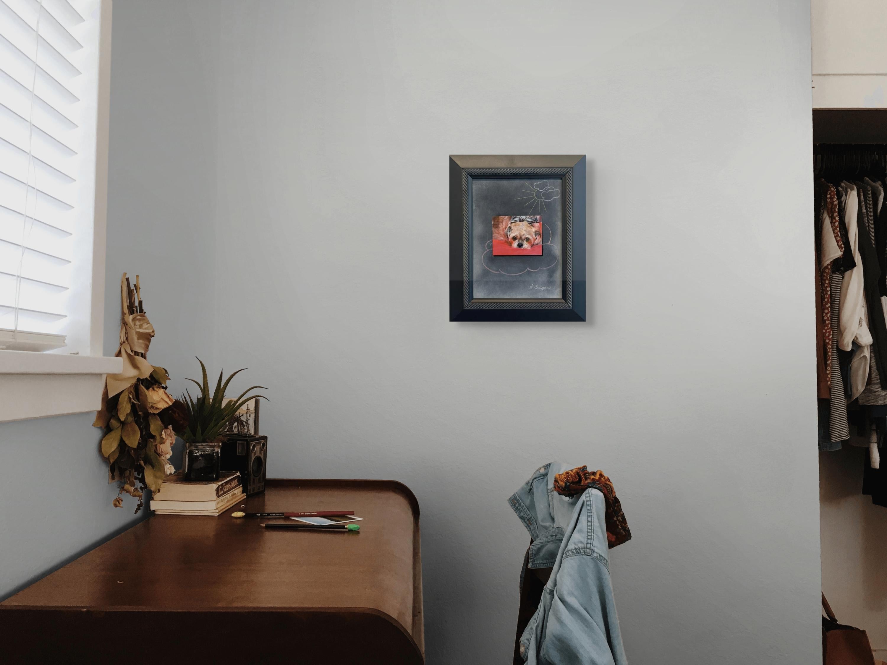 Dieses bezaubernde fotorealistische Ölgemälde ist gerahmt 13,75 x 11 Zoll groß und kann aufgehängt werden.

Helen hat die letzten Jahre damit verbracht, ihren Ruf als begabte zeitgenössische Künstlerin zu festigen.  Helen stammt aus Dalton,