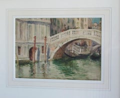 Venice Canal, watercolour, Helen Donald-Smith