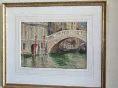 Antique Venice Canal, watercolour, Helen Donald-Smith