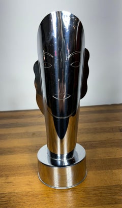 Lámpara de cara Helen Dryden "Masque" Art Decó para Revere Chrome and Cooper Co.