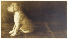 Helen Fay, Shakespeare, estampe en édition limitée, art du chien, art à prix abordable