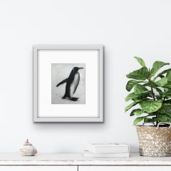 Helen Fay, Strolling, Penguin Art, Limited Edition Print, Affordable Art
