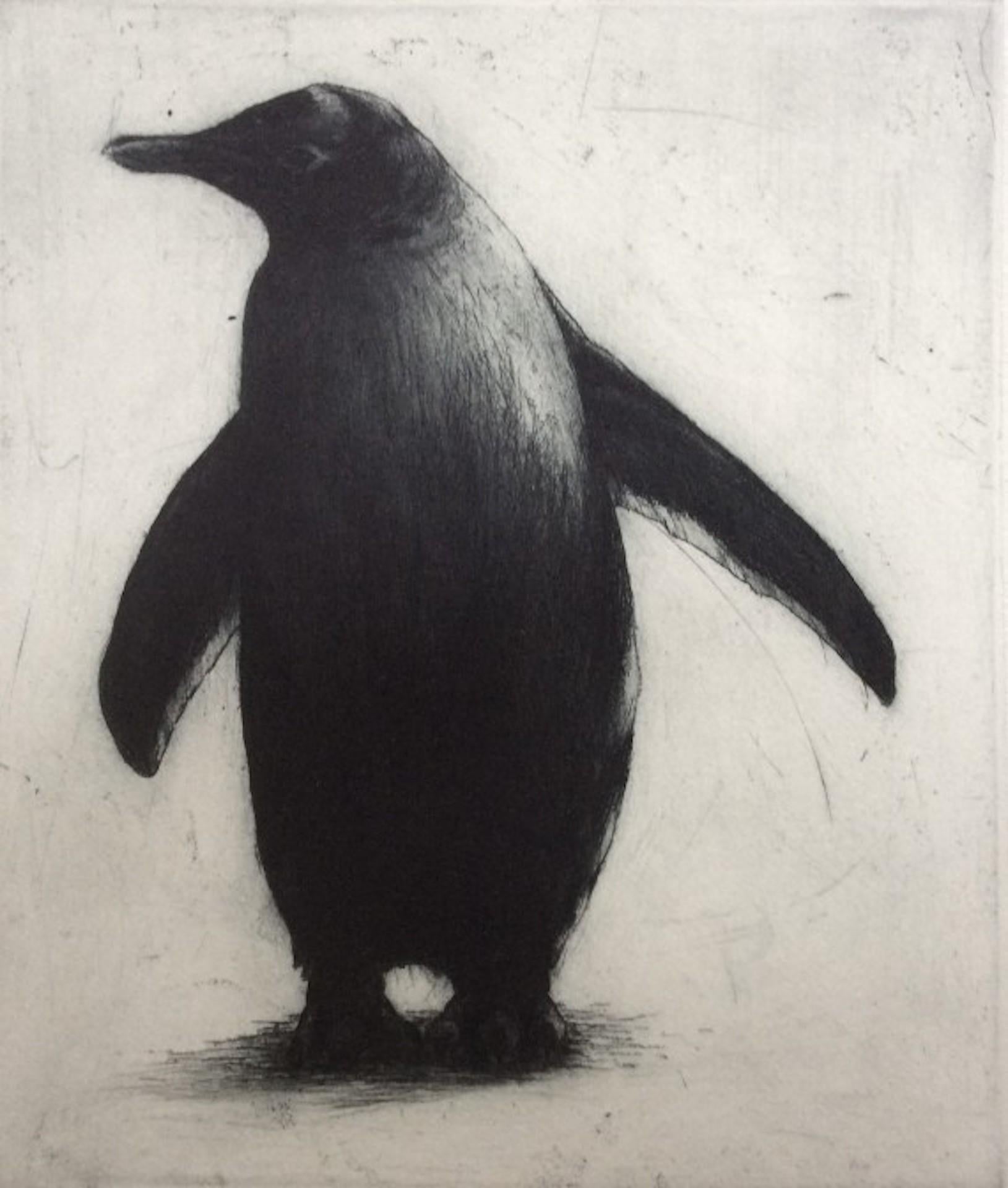 Helen Fay, What’s That?, Penguin Art, Affordable Art, Limited Edition Print