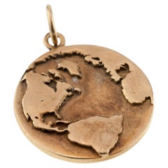 Helen Ficalora 14k Yellow Gold "Protect Mother Earth" Charm
