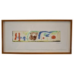 Eau-forte Helen Frankenthaler Bridges vers 1996 Édition limitée 21/30