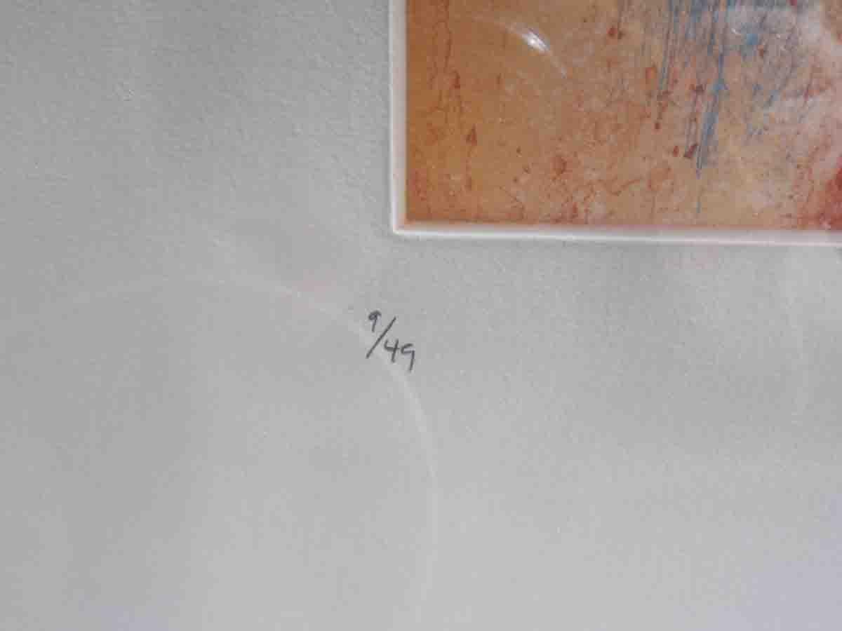 Papier Helen Frankenthaler - Gravure en couleur en vente