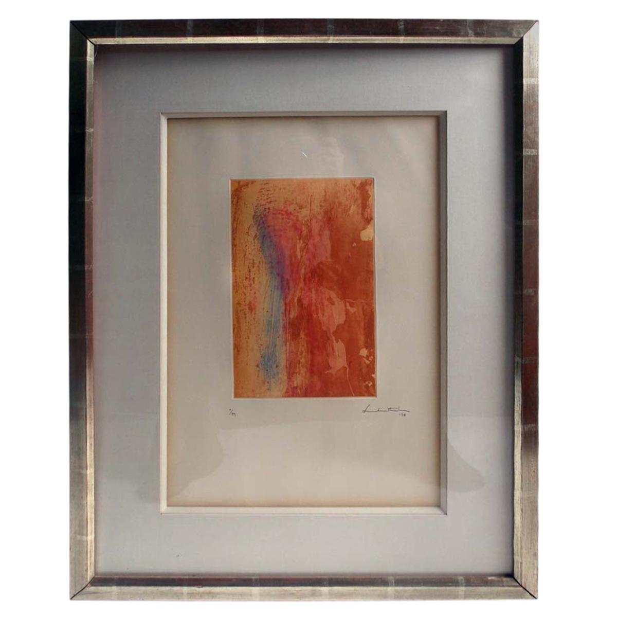 Helen Frankenthaler Color Etching For Sale