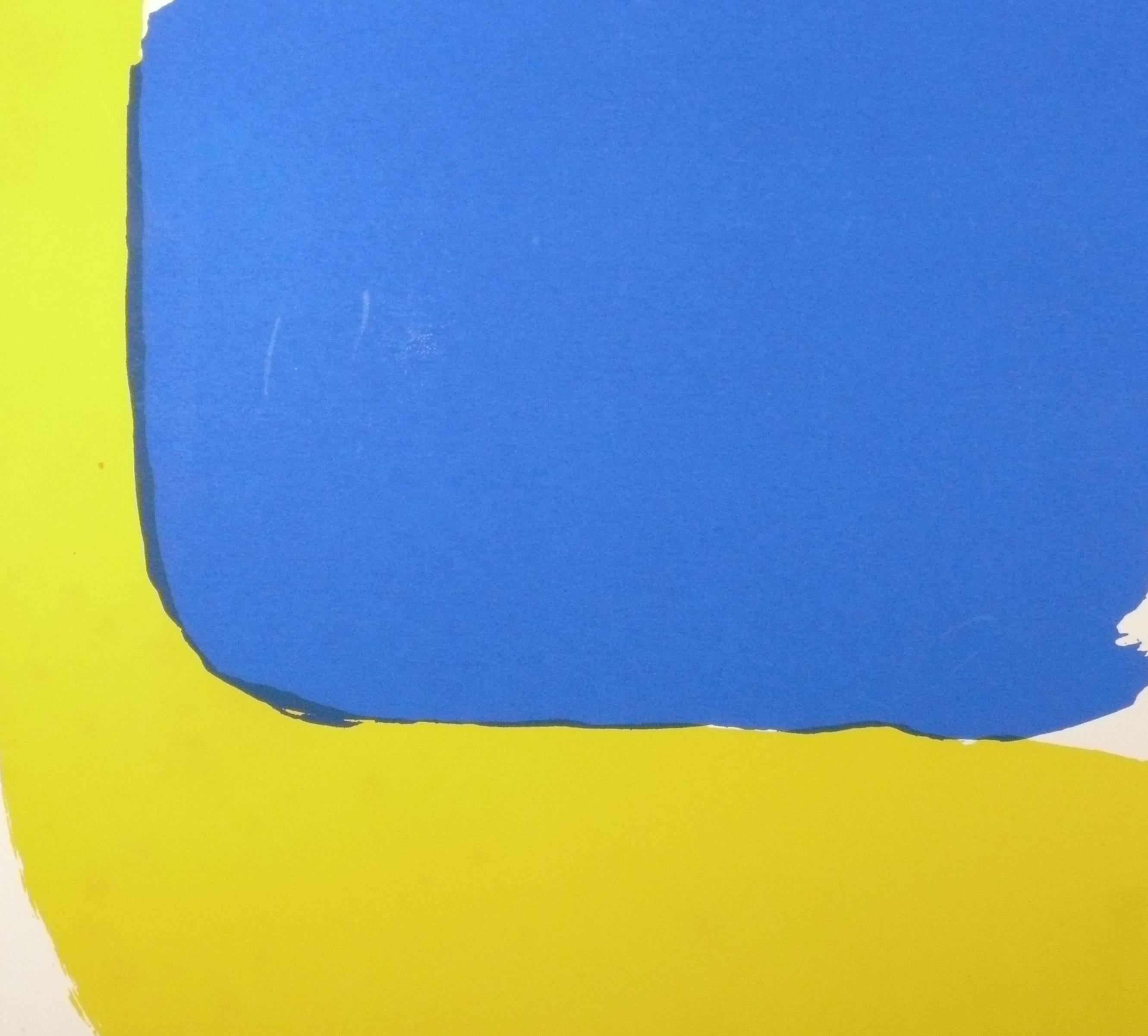 American Helen Frankenthaler Color Lithograph Mid Century Abstract Art 29