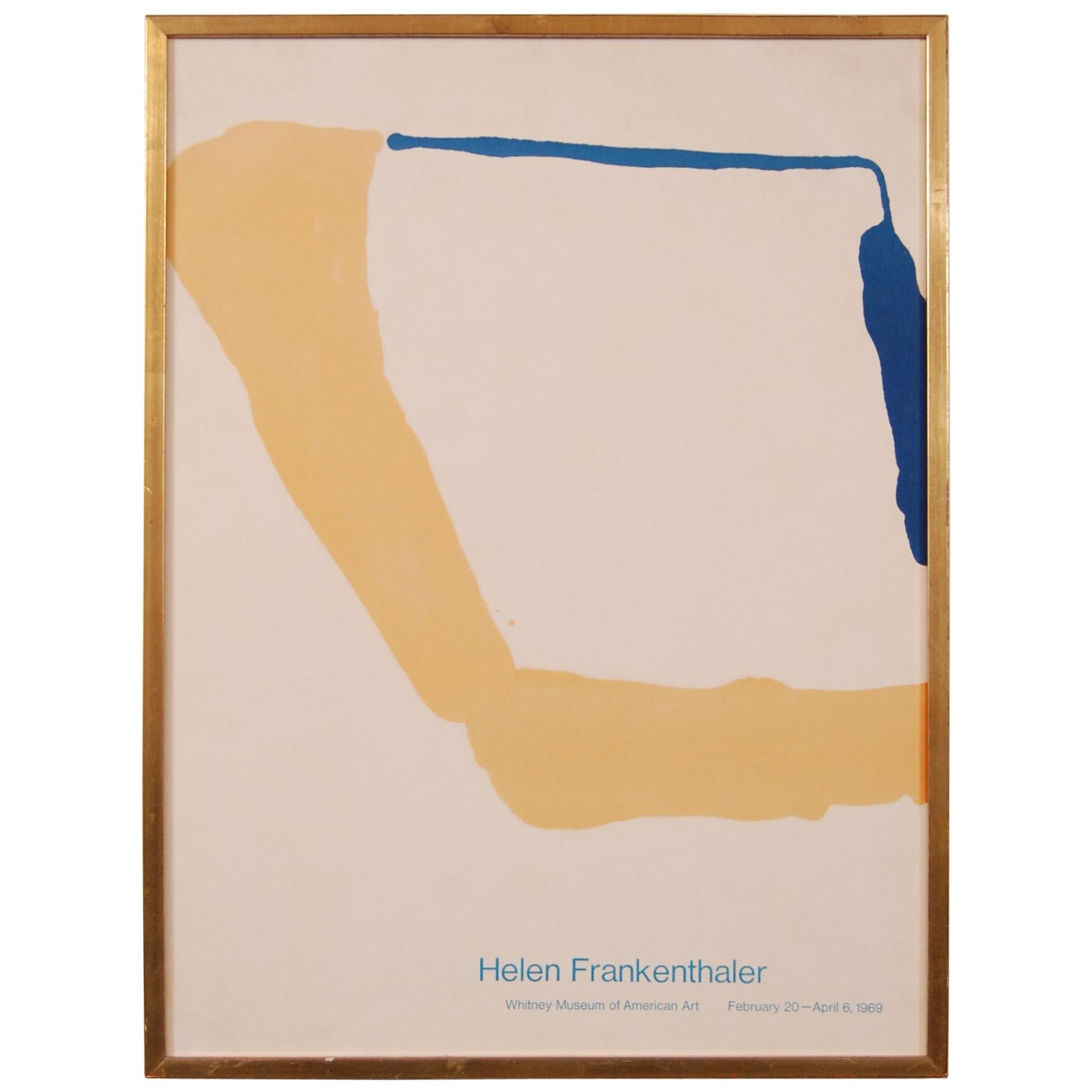 Helen Frankenthaler Exhibition Poster