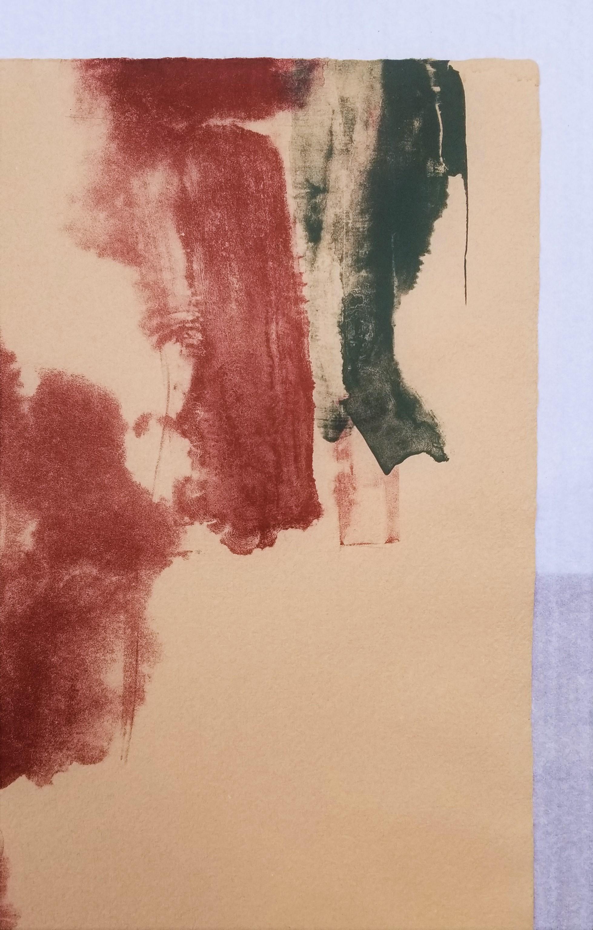 Altitudes /// Expressionnisme abstrait Helen Frankenthaler Femme d'après-guerre moderne en vente 4