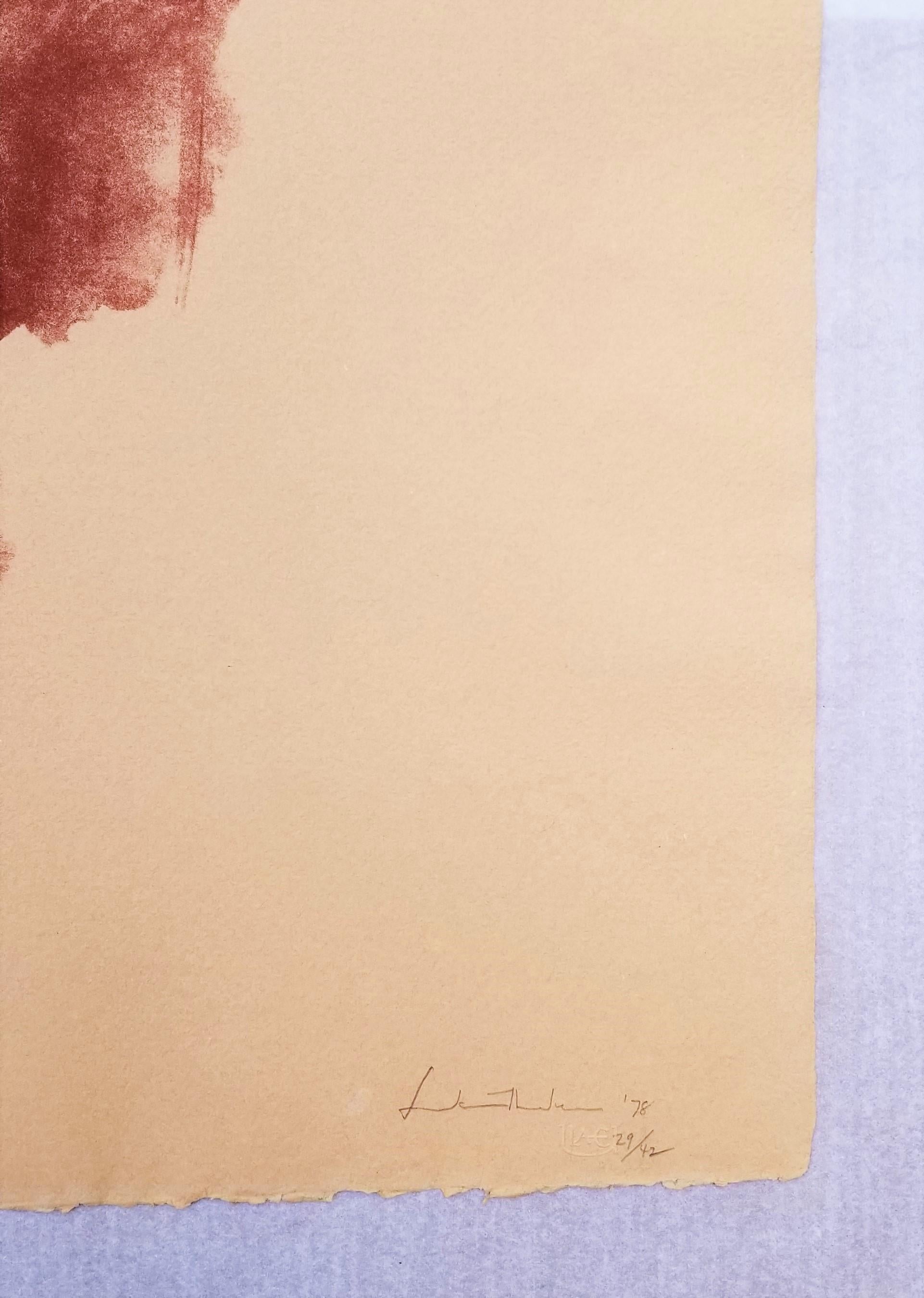 Altitudes /// Expressionnisme abstrait Helen Frankenthaler Femme d'après-guerre moderne en vente 5