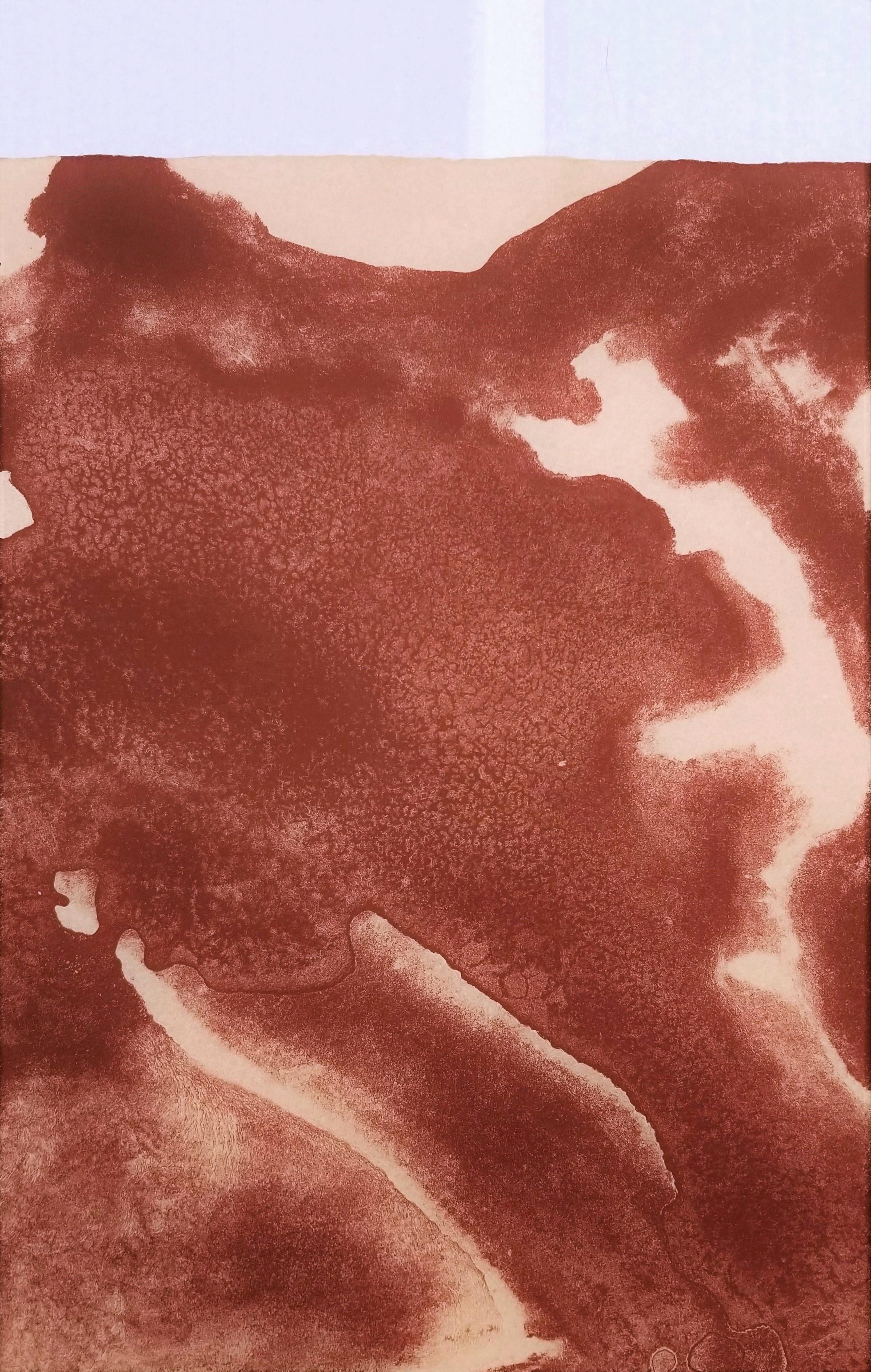 Altitudes /// Expressionnisme abstrait Helen Frankenthaler Femme d'après-guerre moderne en vente 7