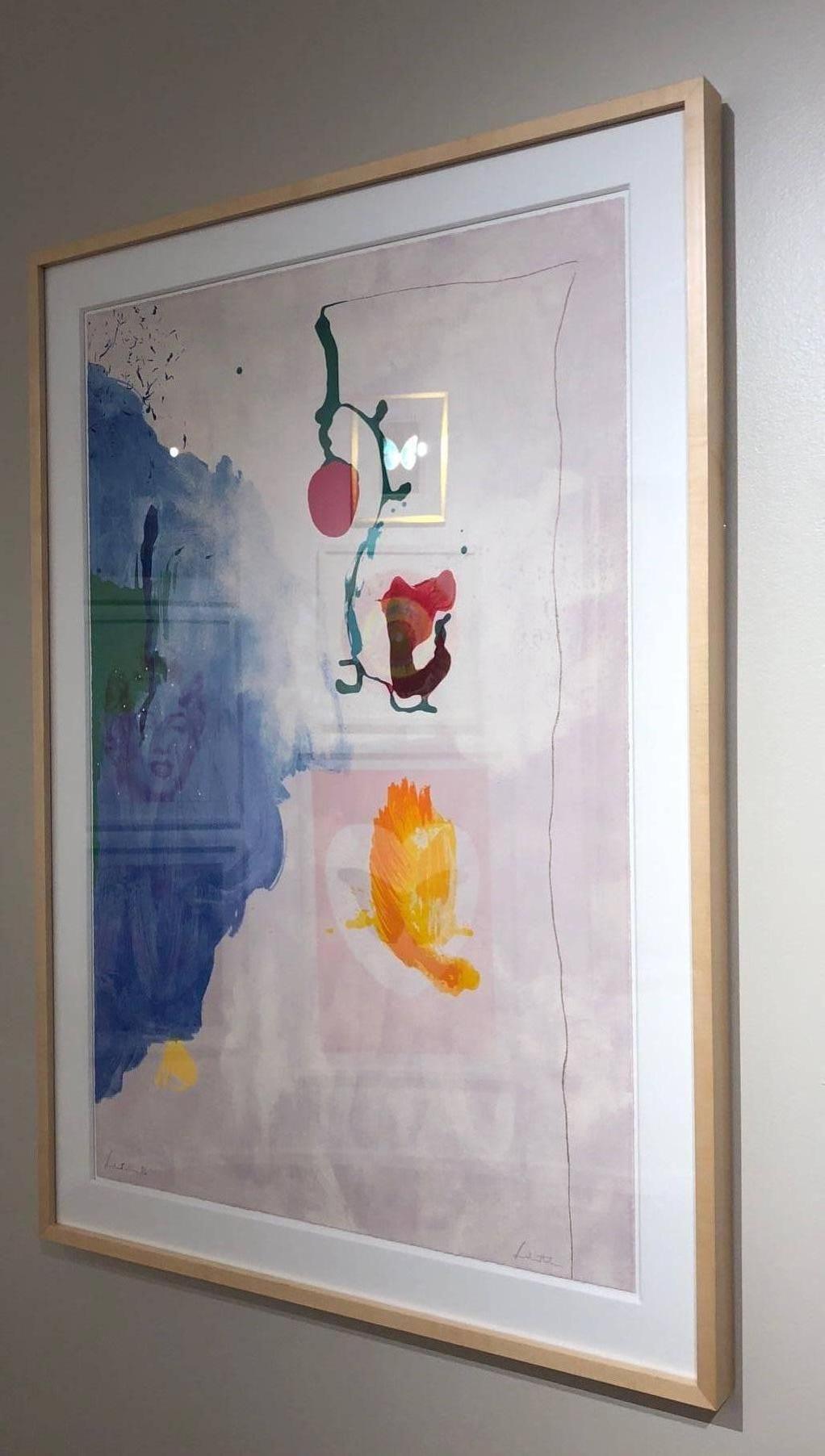 Eve - Abstract Expressionist Print by Helen Frankenthaler