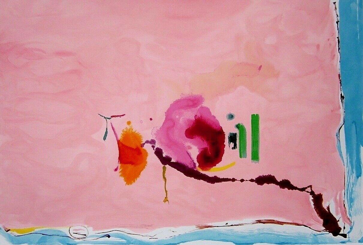 Flirt, 2003 Lincoln Center Beverly Sills Salute’s Silkscreen - Print by Helen Frankenthaler