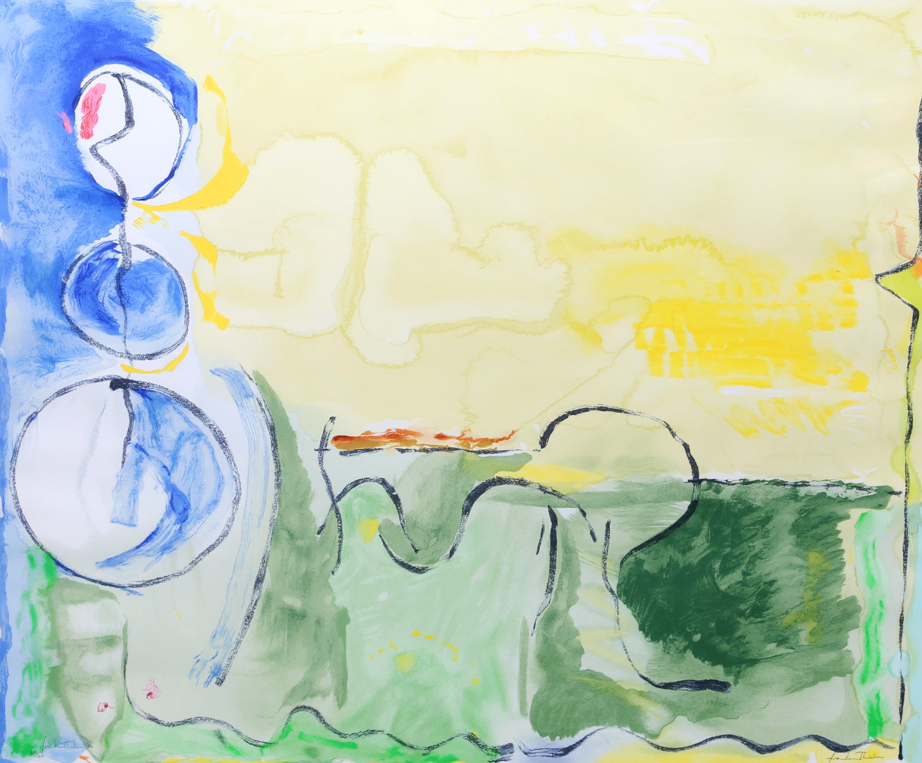 helen frankenthaler screenprint