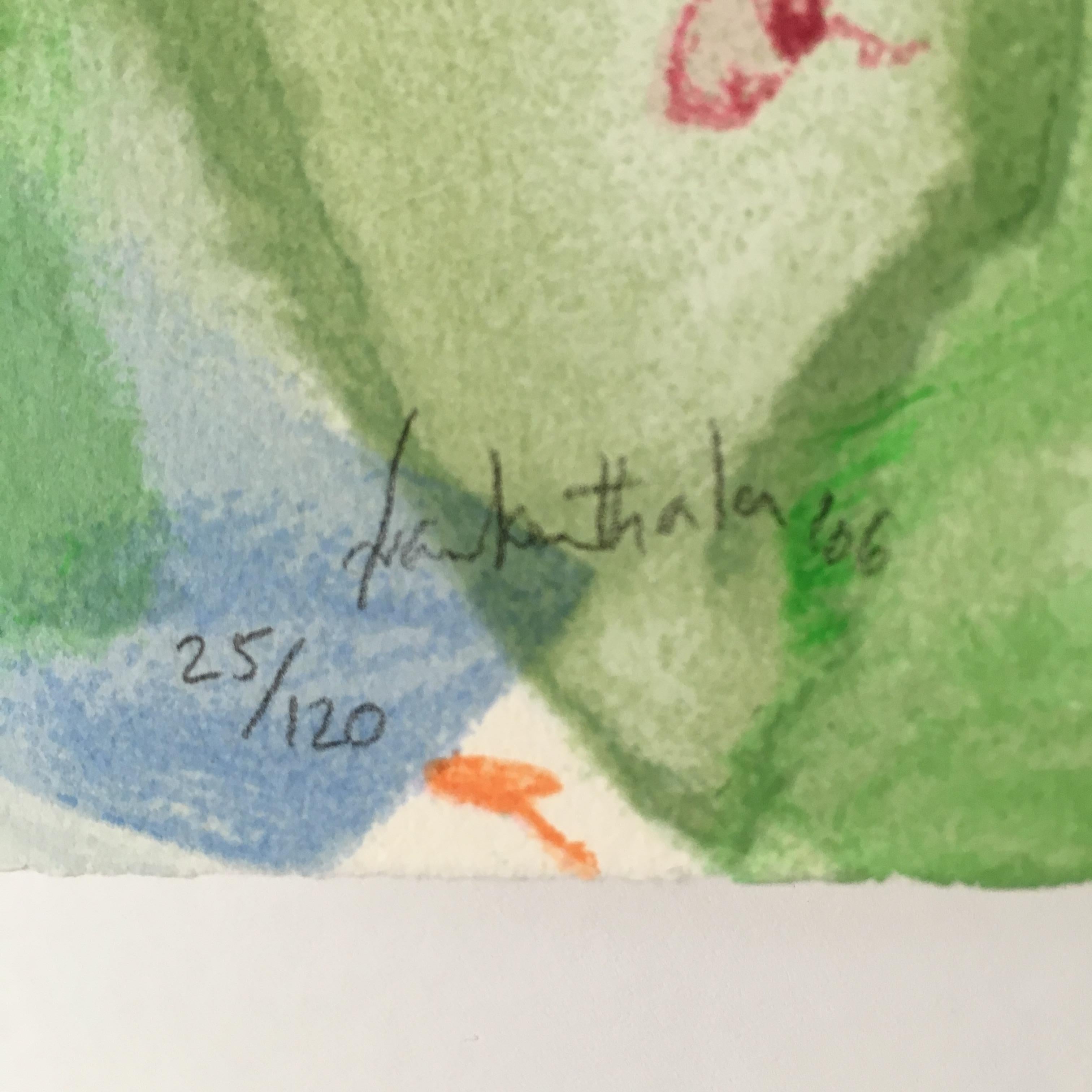 Helen Frankenthaler 'Flotilla' Signed Limited Edition Print 2