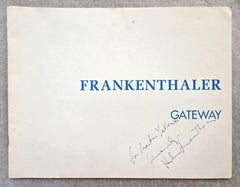 Frankenthaler: Gateway (Catalog) (Signed) /// Helen Abstract Expressionist Art