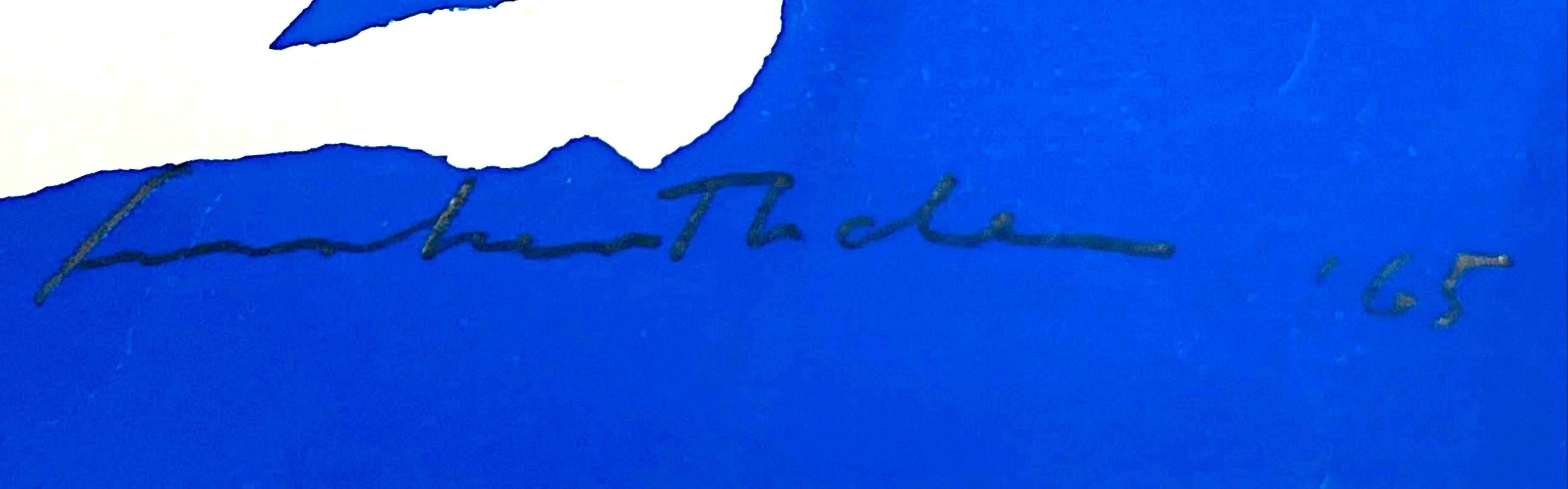 Helen Frankenthaler, Air Frame (Harrison 6) la sua prima serigrafia Firmata AP 1965 in vendita 4