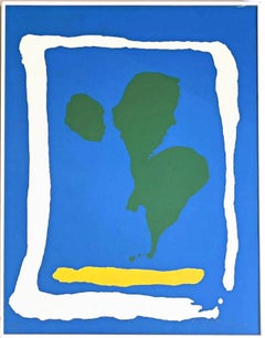 Helen Frankenthaler, Air Frame (Harrison 6) her first silkscreen Signed AP 1965