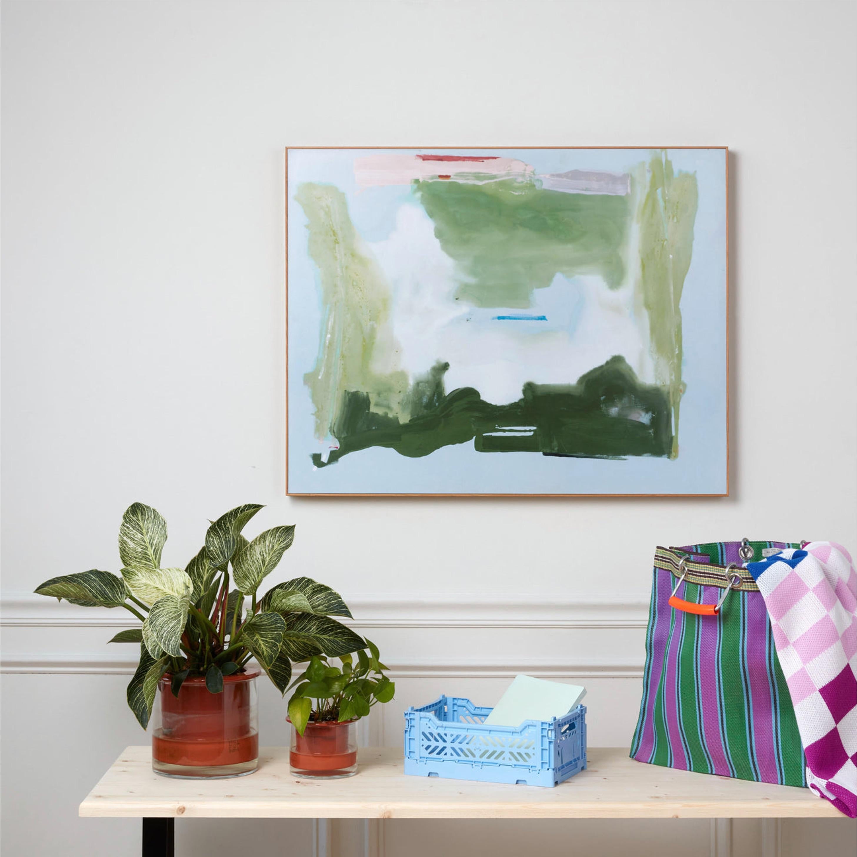 Helen Frankenthaler - Lush Spring Framed Print For Sale 1