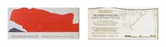 Helen Frankenthaler - Milwaukee Art Museum invitation card, Hand Signed, Framed