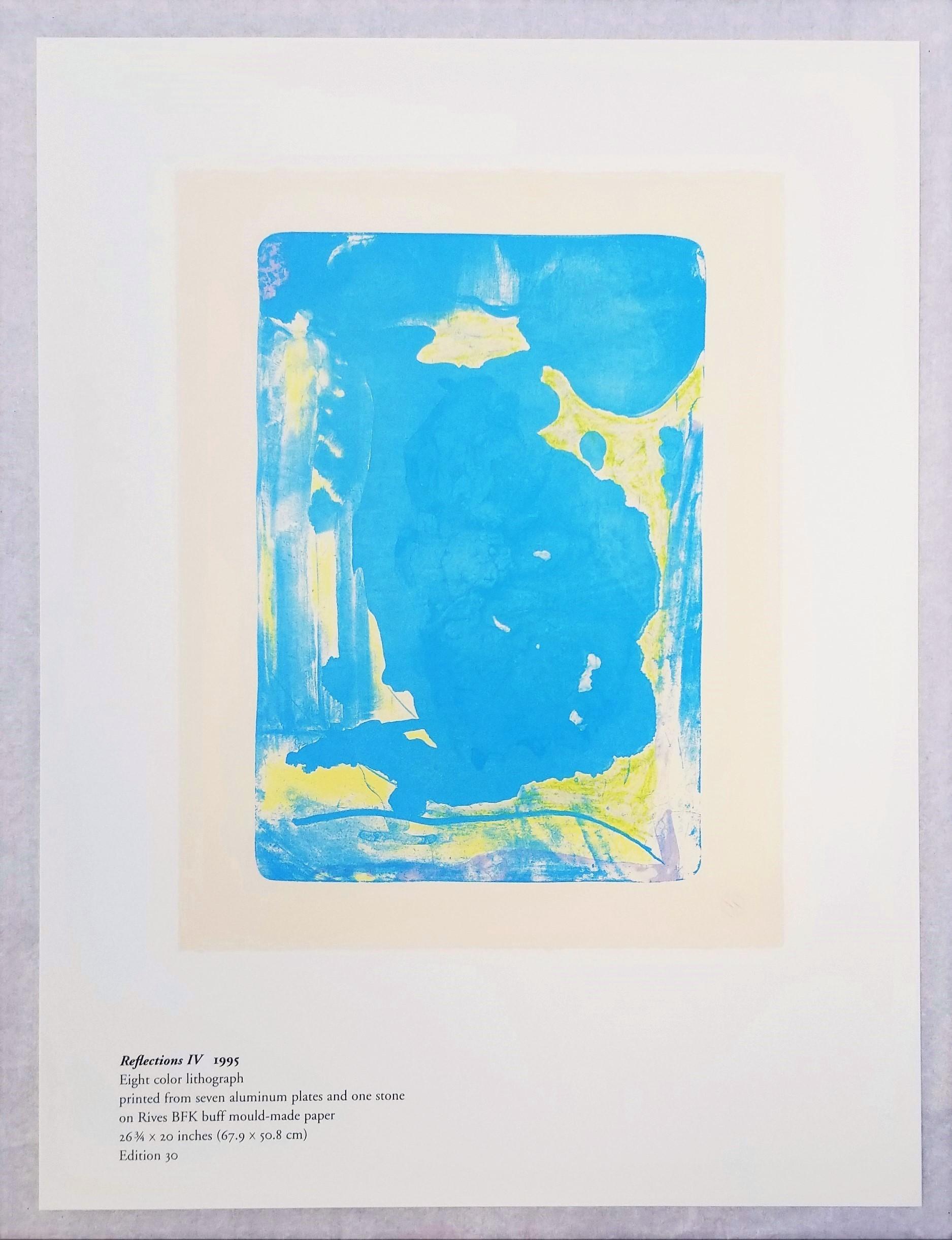Helen Frankenthaler: Reflections (Catalog of 12 Prints) /// Abstract Female Art For Sale 9