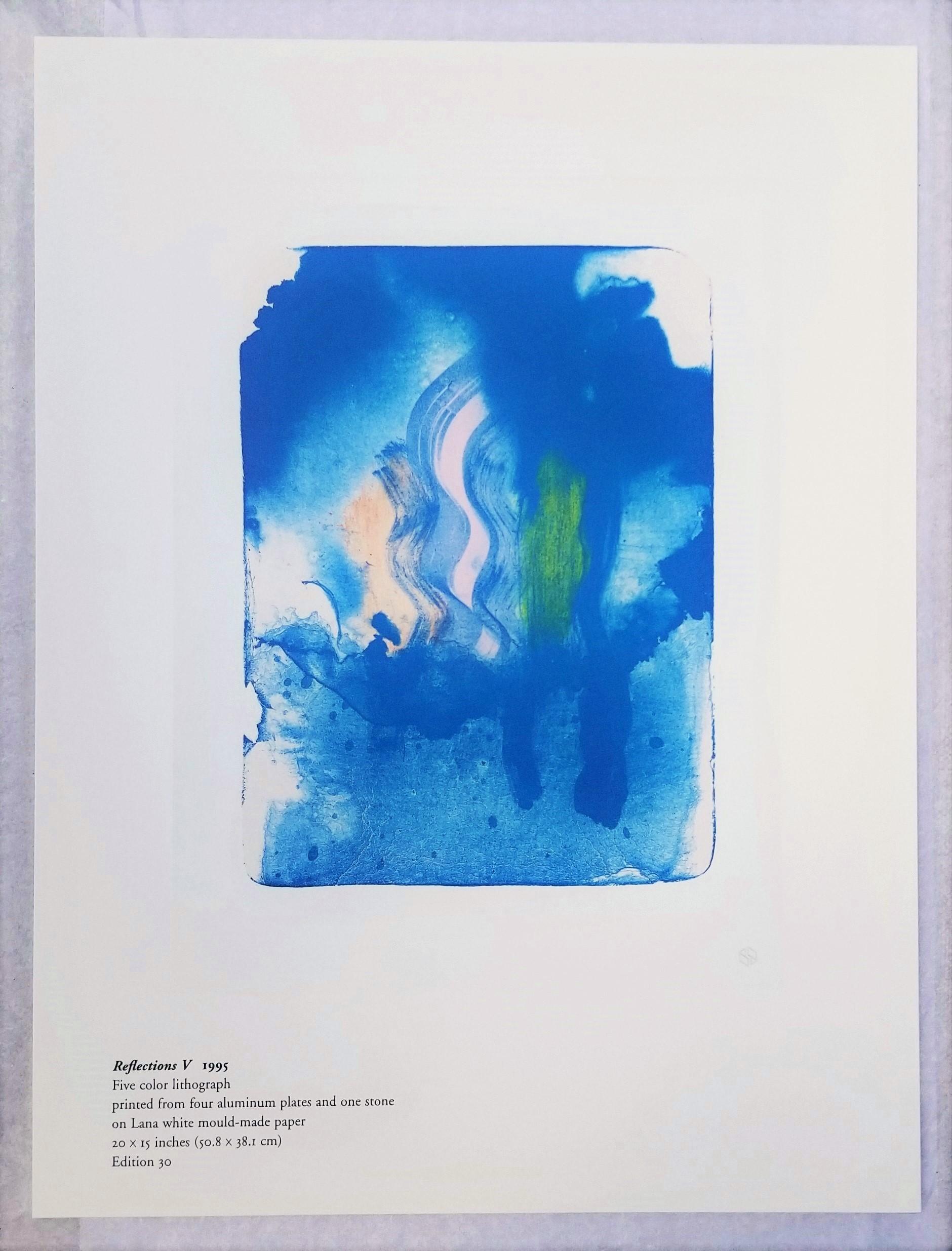 Helen Frankenthaler : Réflexions (Catalogue de 12 tirages) /// Art abstrait féminin en vente 10