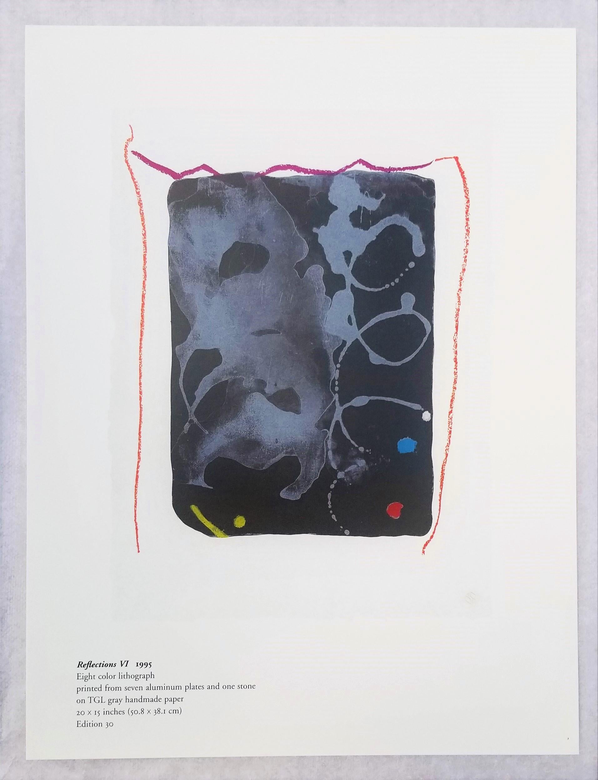 Helen Frankenthaler: Reflections (Catalog of 12 Prints) /// Abstract Female Art For Sale 11