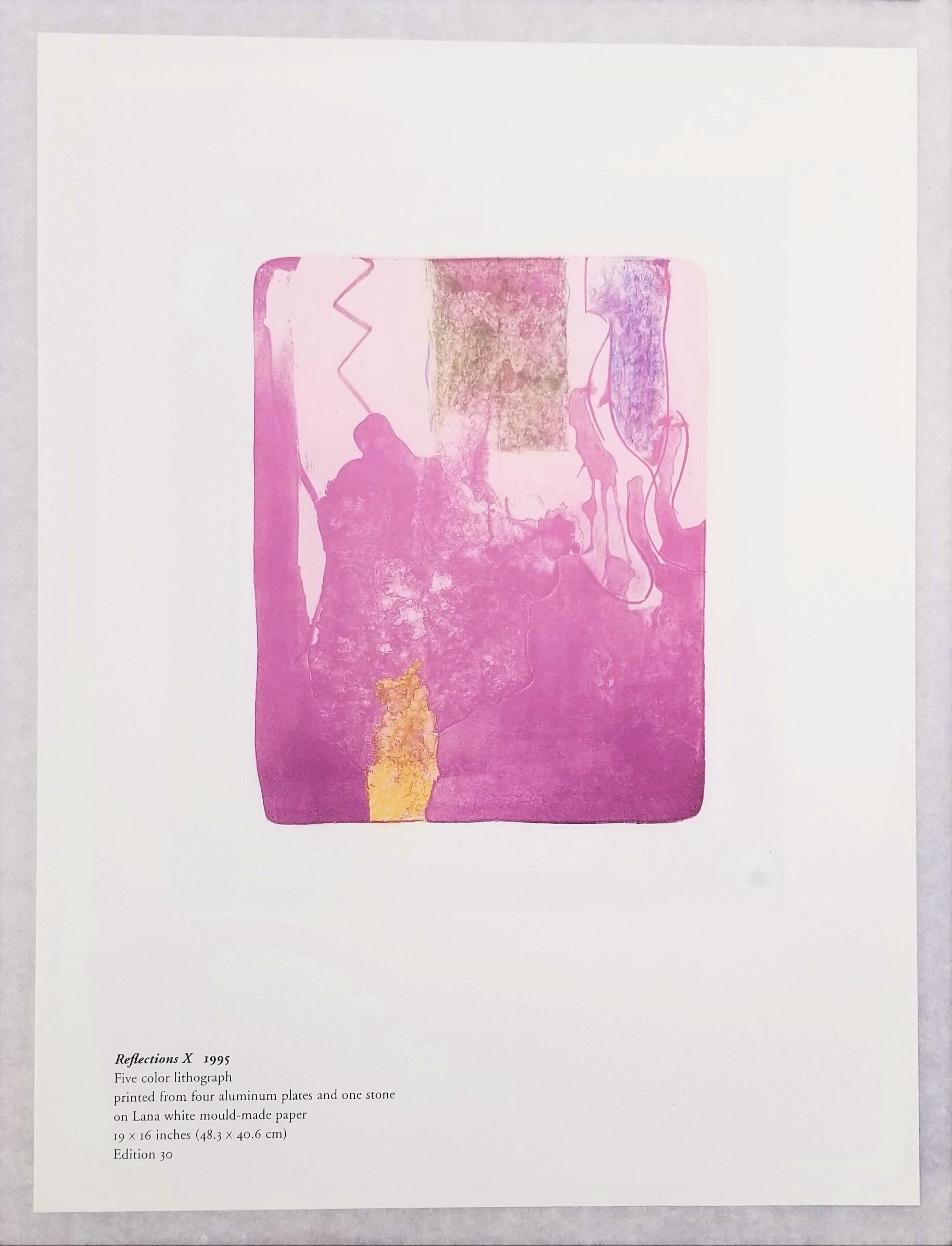 Helen Frankenthaler: Reflections (Catalog of 12 Prints) /// Abstract Female Art For Sale 17
