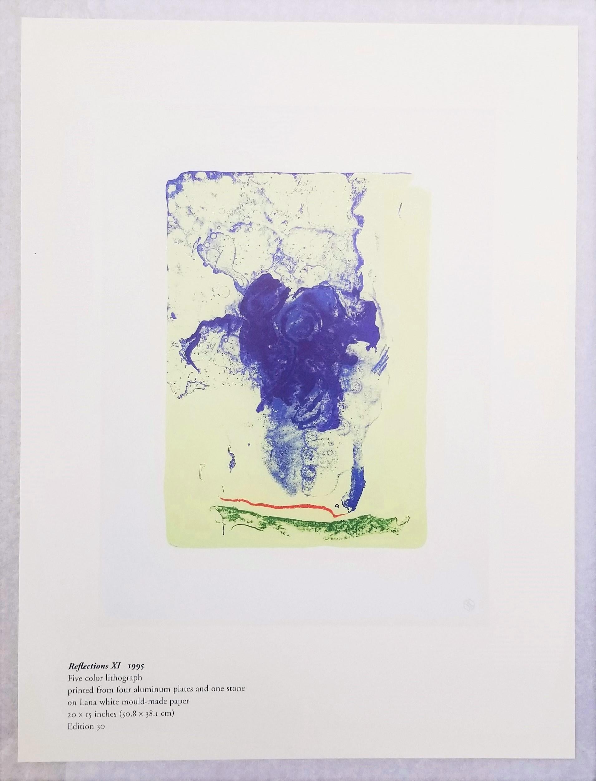 Helen Frankenthaler : Réflexions (Catalogue de 12 tirages) /// Art abstrait féminin en vente 18