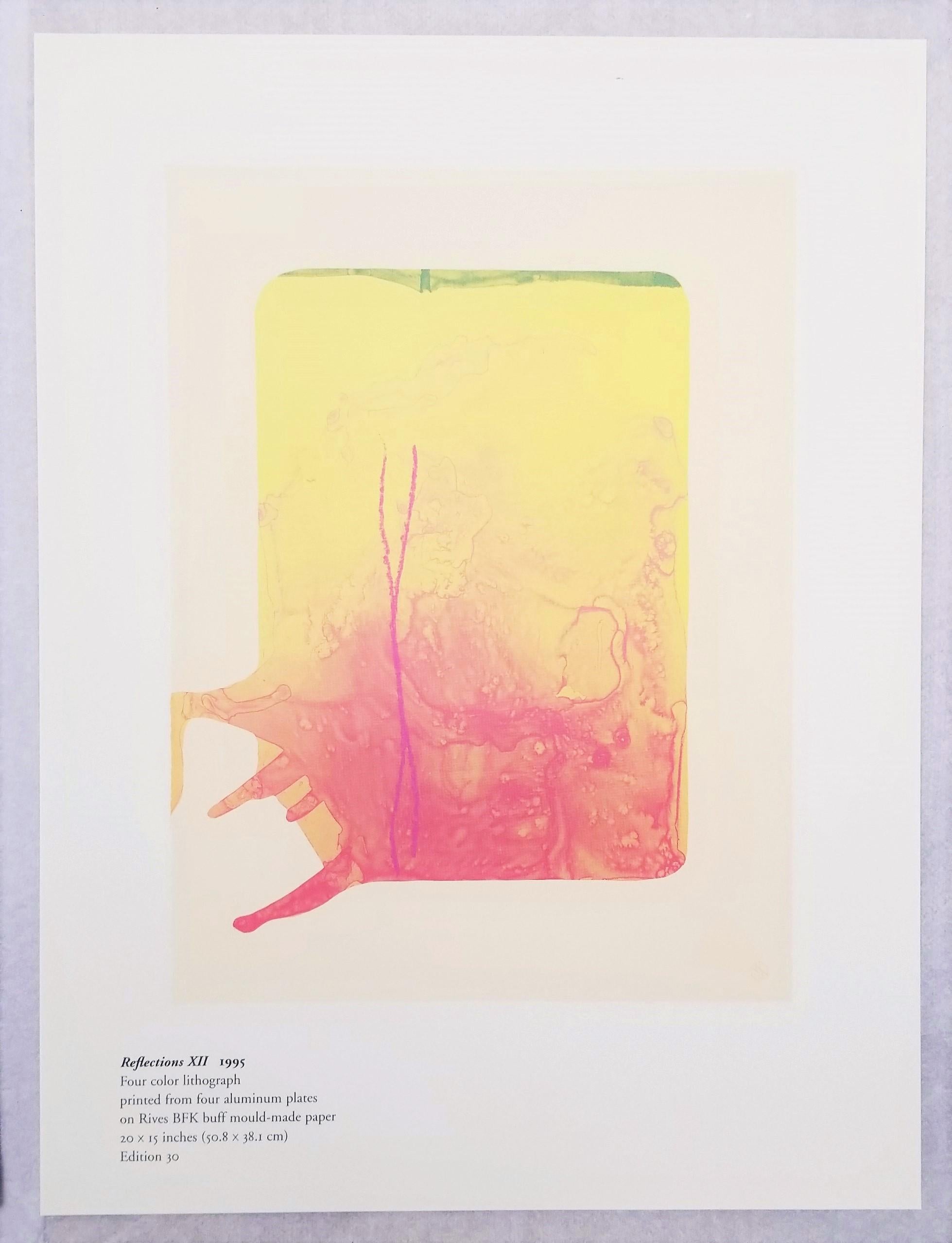 Helen Frankenthaler: Reflections (Catalog of 12 Prints) /// Abstract Female Art For Sale 19
