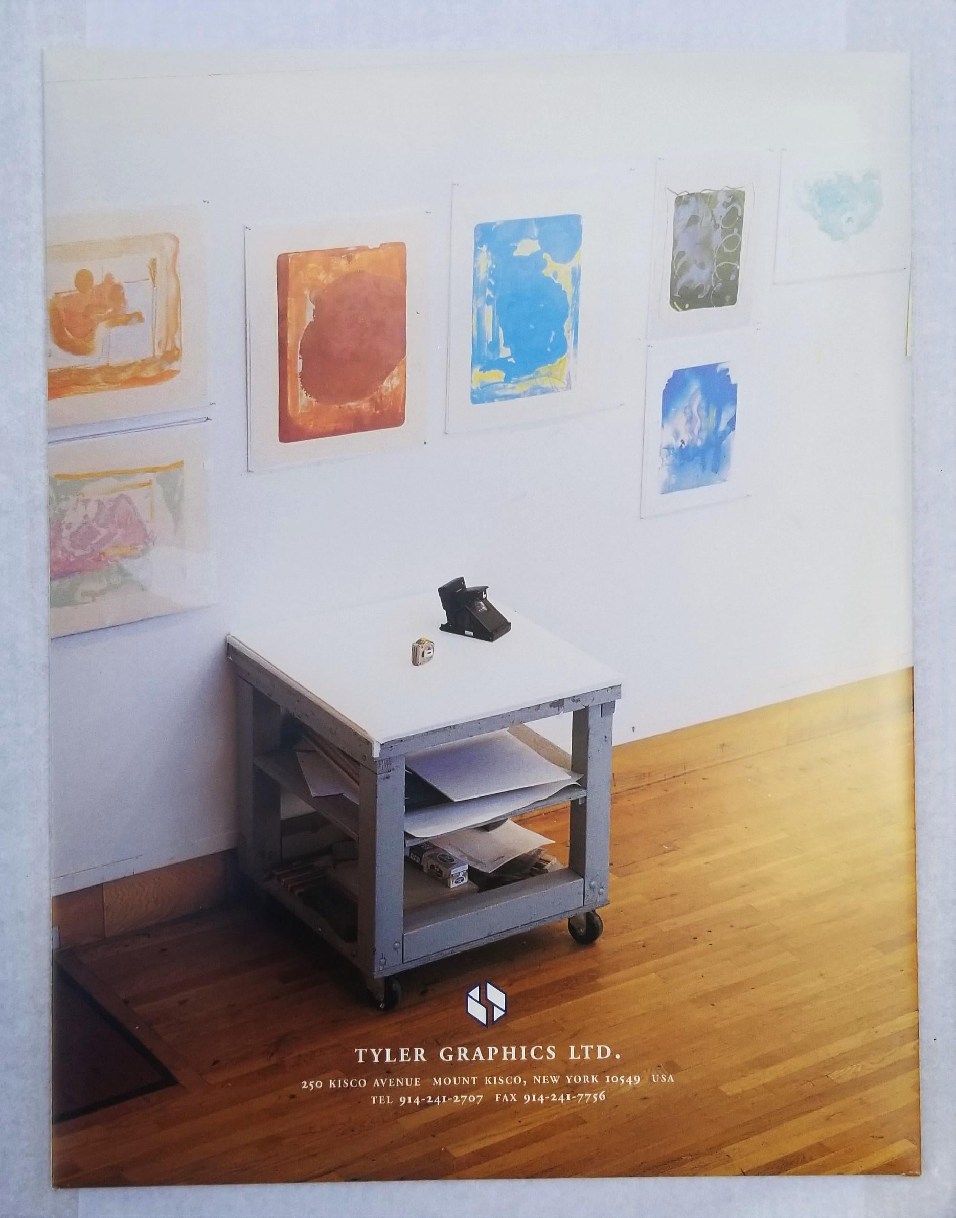 Helen Frankenthaler: Reflections (Catalog of 12 Prints) /// Abstract Female Art For Sale 2