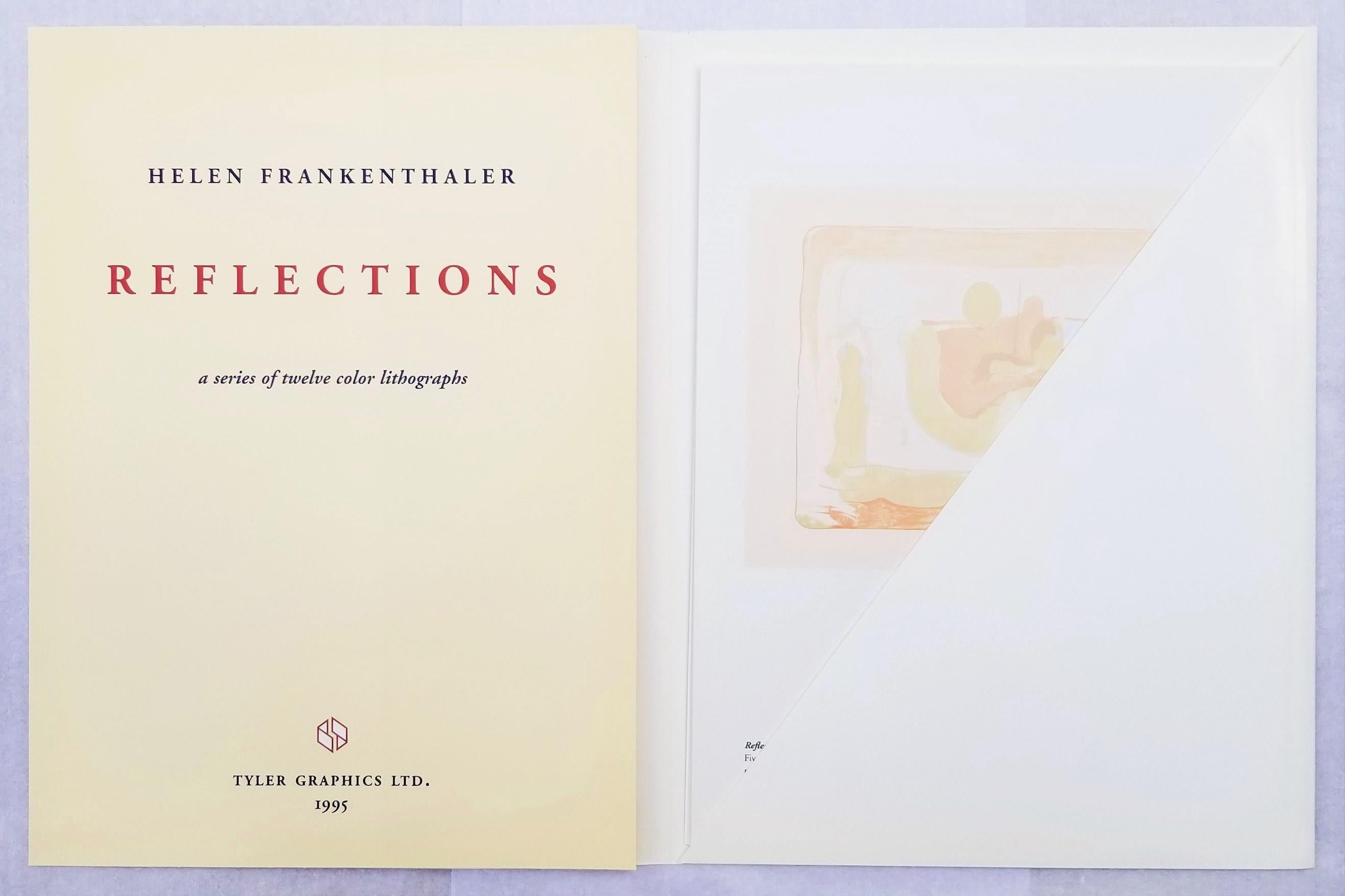 Helen Frankenthaler: Reflections (Catalog of 12 Prints) /// Abstract Female Art For Sale 3