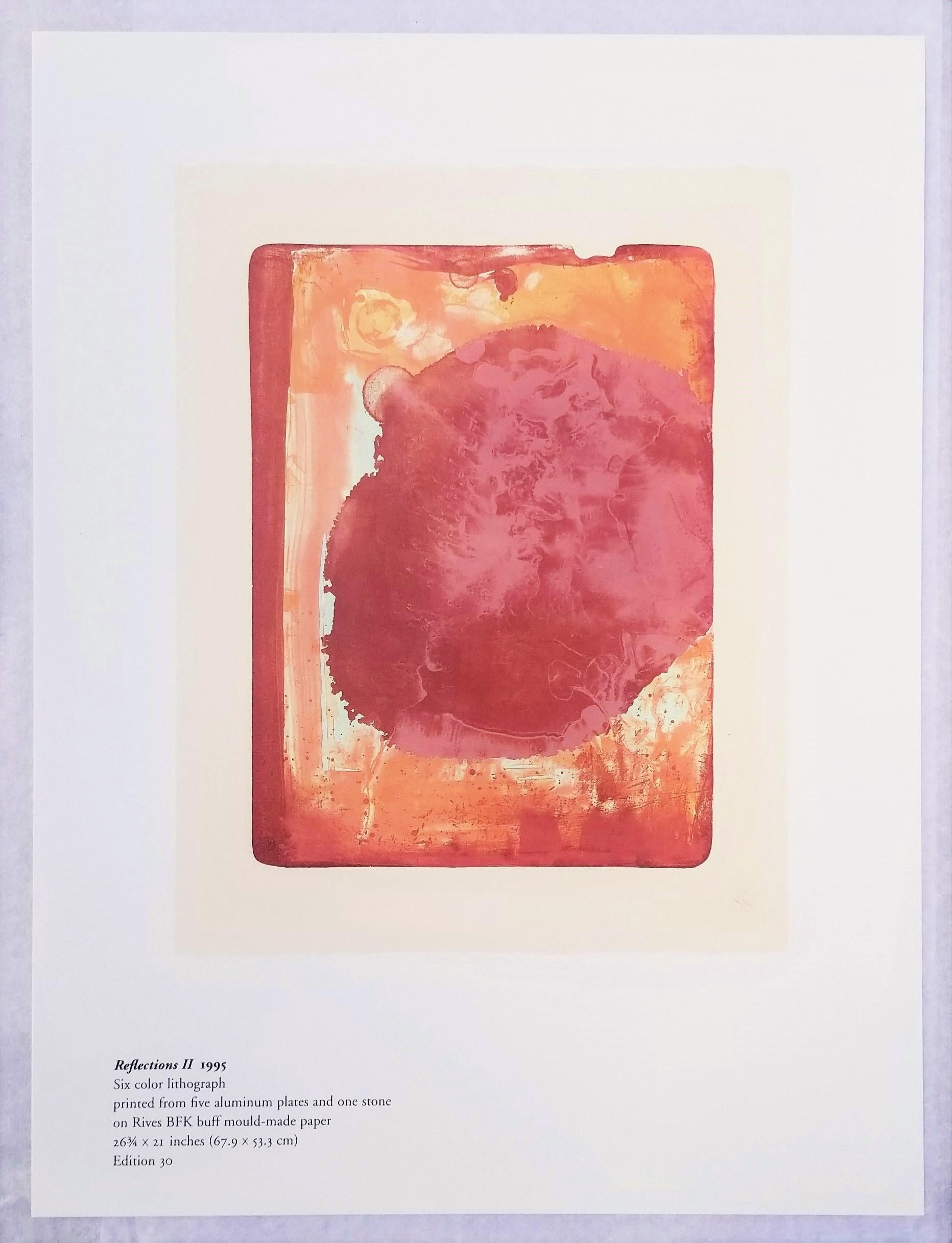 Helen Frankenthaler: Reflections (Catalog of 12 Prints) /// Abstract Female Art For Sale 7