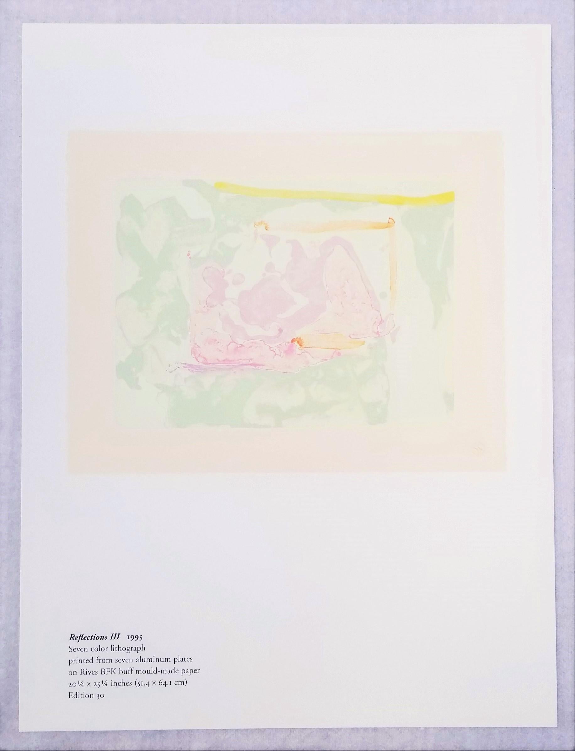 Helen Frankenthaler: Reflections (Catalog of 12 Prints) /// Abstract Female Art For Sale 8