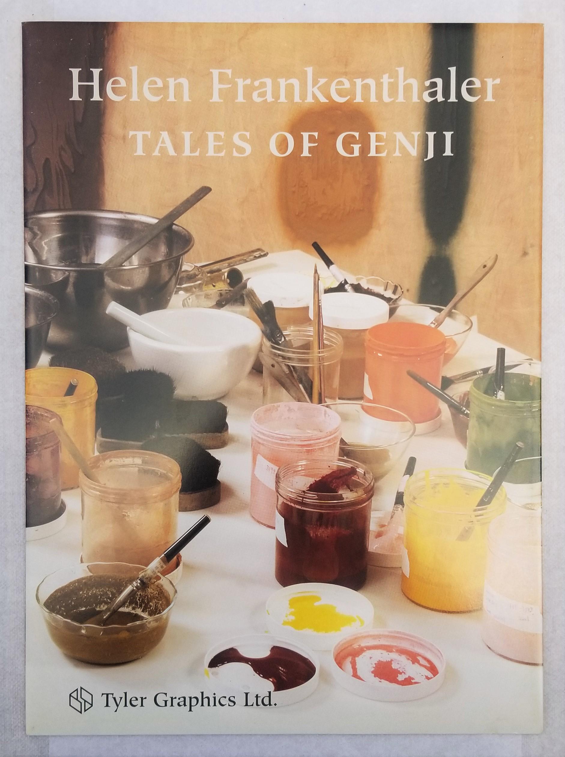 Helen Frankenthaler : Les Contes de Genji (Catalogue de 6 estampes) /// Femme abstraite  en vente 1