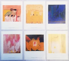 Helen Frankenthaler : Les Contes de Genji (Catalogue de 6 estampes) /// Femme abstraite 