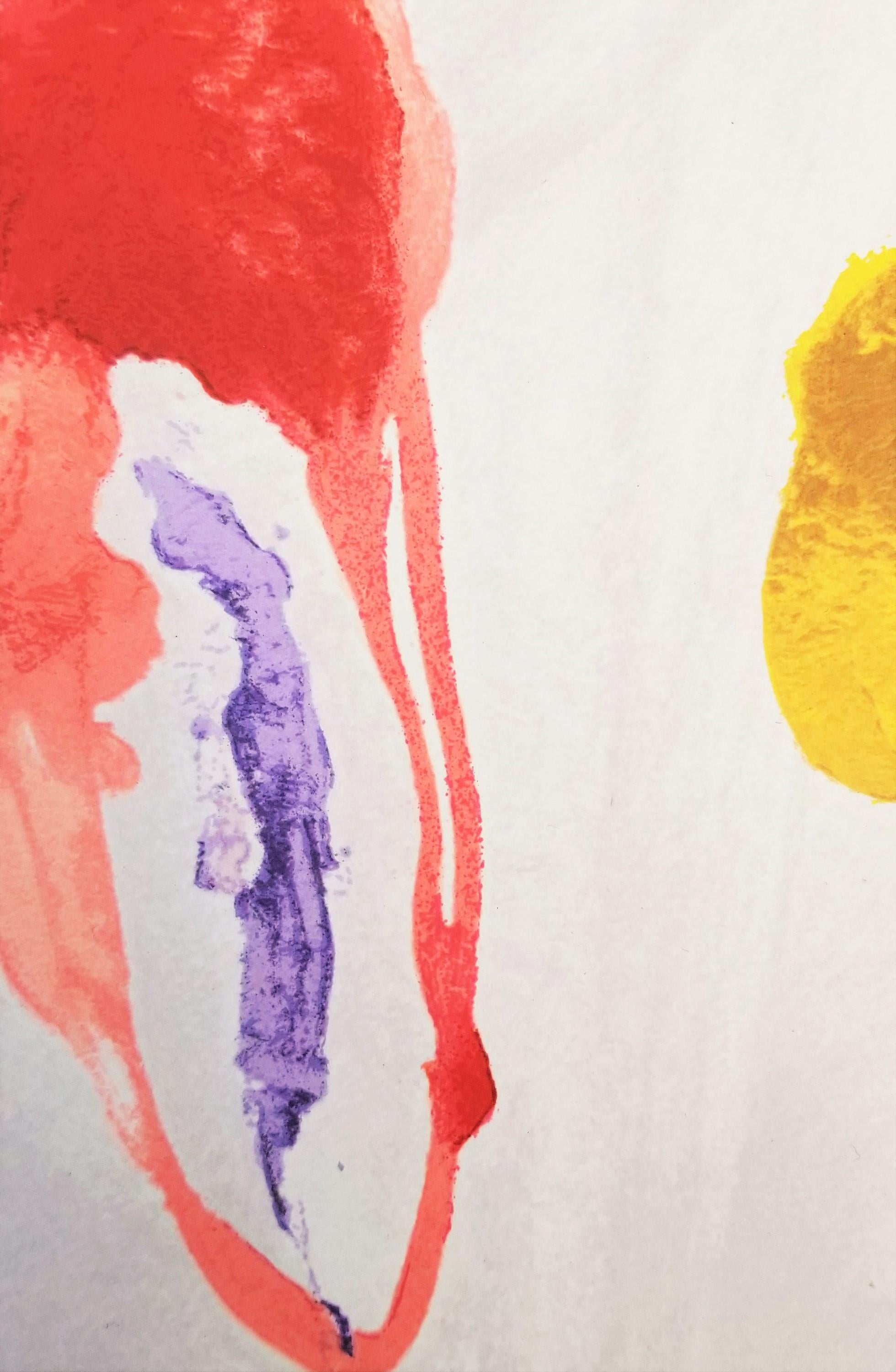 Poster del Lincoln Center (Aerie) /// Helen Frankenthaler Arte moderna astratta femminile 9