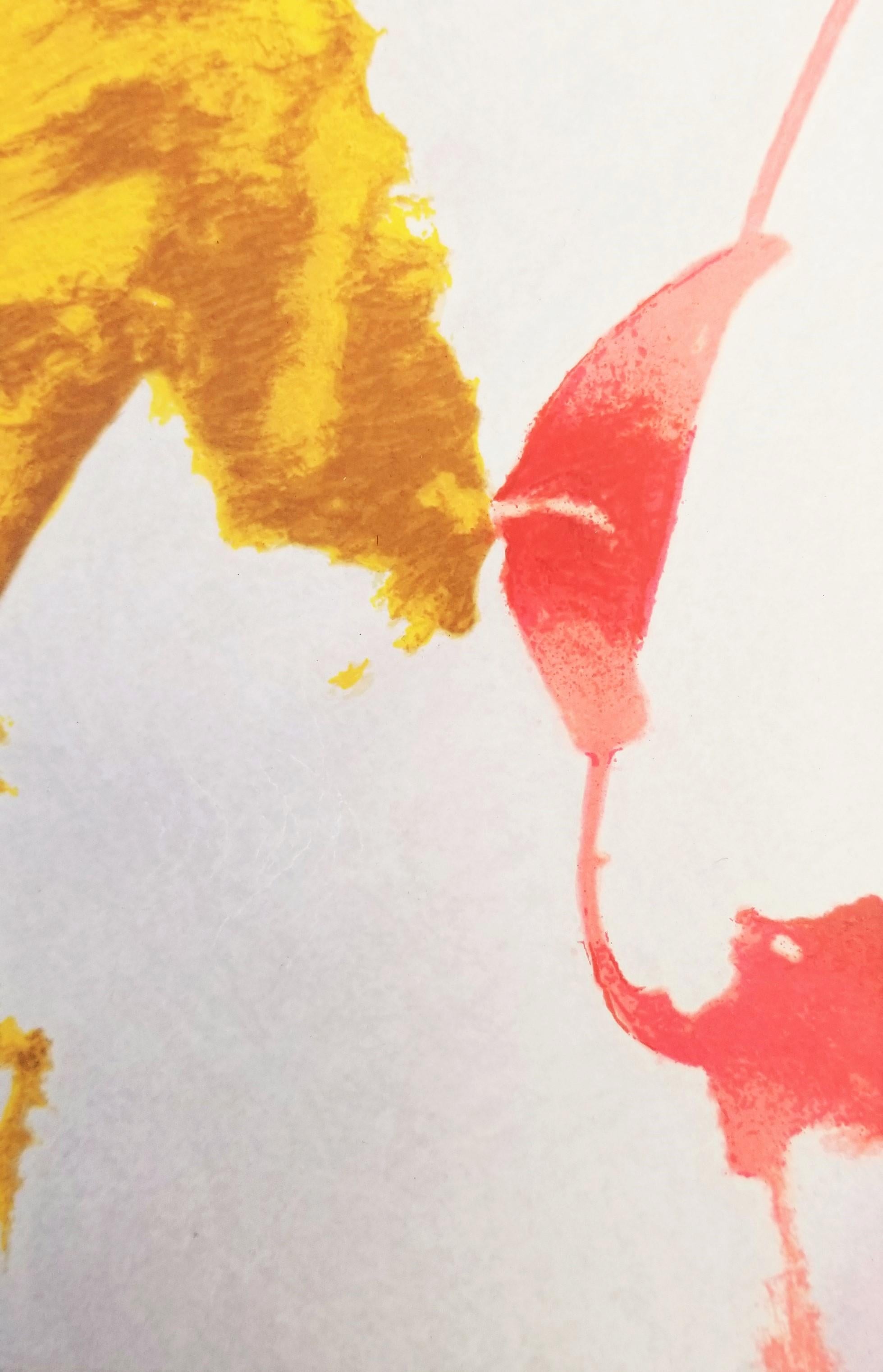 Poster del Lincoln Center (Aerie) /// Helen Frankenthaler Arte moderna astratta femminile 11