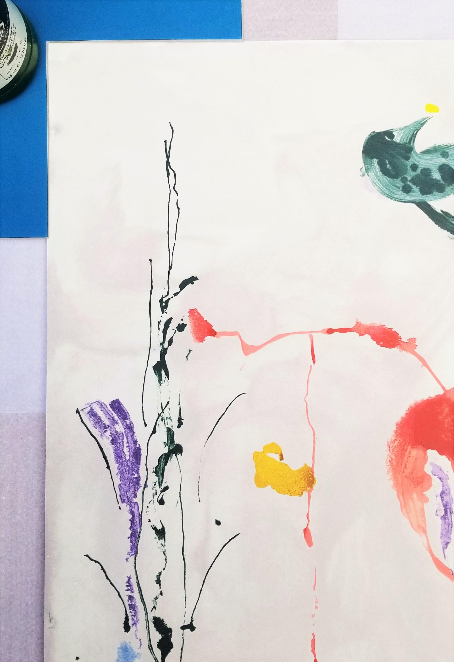 Poster del Lincoln Center (Aerie) /// Helen Frankenthaler Arte moderna astratta femminile 2